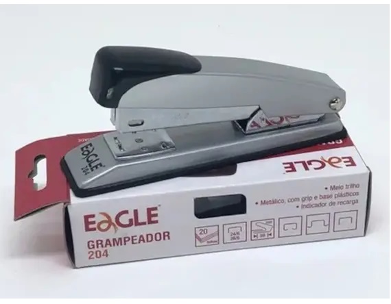 204GRAMP. DE PAPEL 26/6 METALICO