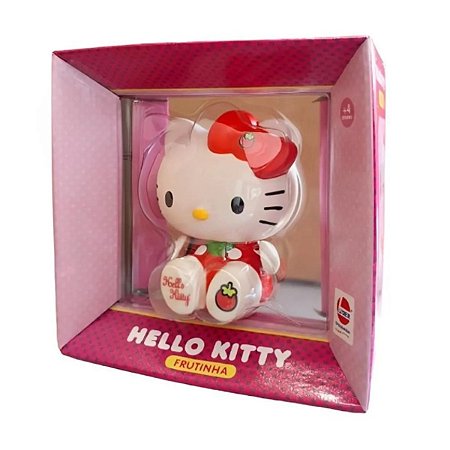 BONECA FRUTINHAS HELLO KITTY - MORANGO