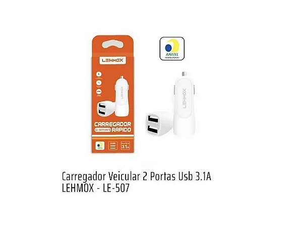 FONTE VEICULAR LEHMOX MOD LE-507FUNTE