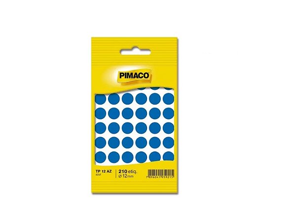 ETIQ. ADES. RED. PIMACO TP12 05FLS AZUL