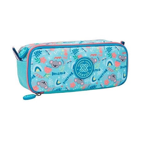 ESTOJO DUPLO COLLEGE COALA - 13814 - ARTIGO ESCOLAR