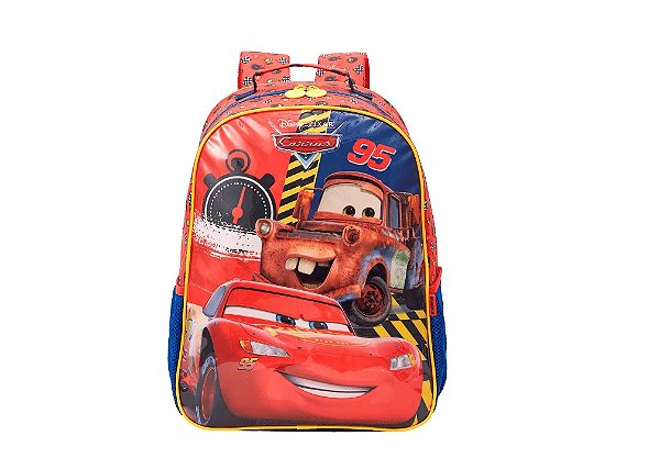 MOCHILA 14 CARROS X1 - 13293 - ARTIGO ESCOLAR