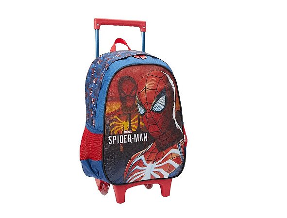 MALA COM RODAS 14 SPIDER-MAN R1 - 13351 - ARTIGO ESCOLAR