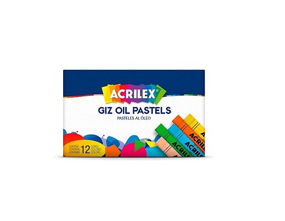 GIZ OIL PASTEL 12 CORES