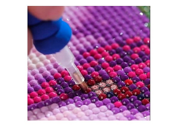 F0163-0 DIAMOND DOTZ  UNICORNIO BABY SERIE COM  2.400 DOTZ