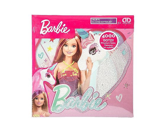 F0163-2 BARBIE DIAMOND DOTZ BOX   I BELIVE 4000 DOTZ
