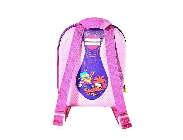 MOCHILA INFANTIL DIVERTIDAMENTE ROLETA ROSA