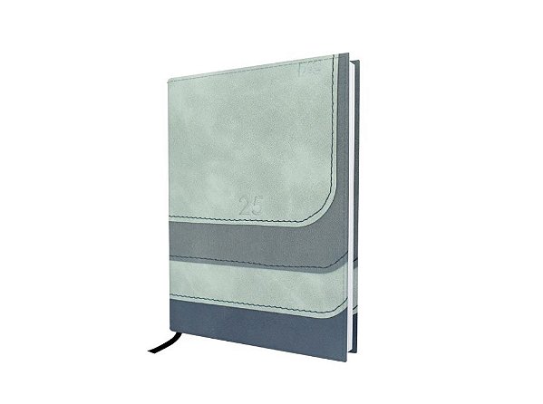 AGENDA MAIOR PRETA/CINZA