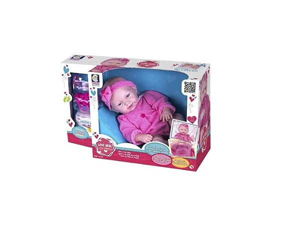 BONECA LOVE BEBE BY COTIPLAS ACESSORIOS