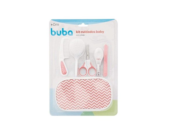 KIT CUIDADOS COM ESTOJO ROSA