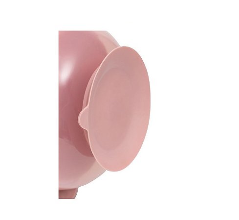 KIT REFEICAO COM COMPARTIMENTO E TALHERES ROSA