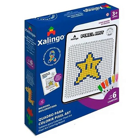 QUADRO PARA COLORIR PIXEL ART 2