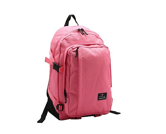 MOCHILA DE POLYESTER 8734086 ROSA  EAN :7899757225667