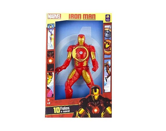 HOMEM DE FERRO 10 FALAS + SONS