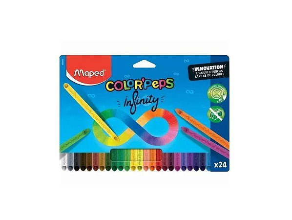 LAPIS DE COR COLORPEPS INFINITY 24 CORES