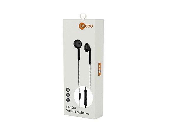 FONE DE OUVIDO LECOO EH104 PT