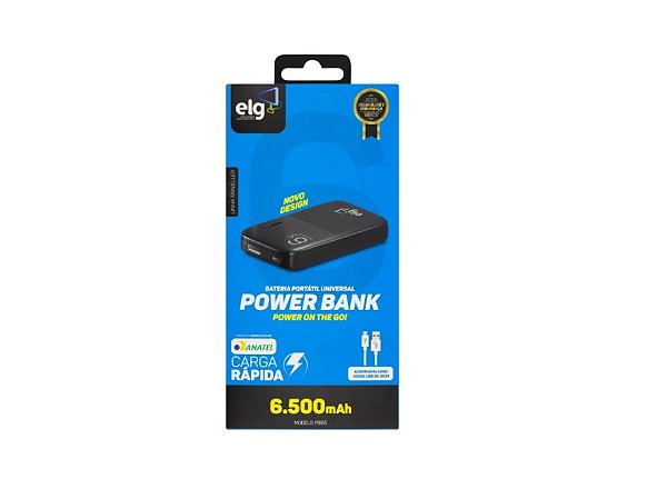 POWER BANK 6500MAH ELG PB65