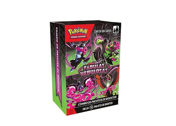 JGS BRINQ CARTON - POKEMON EV6.5 - COMBO DE BOOSTER - FABULAS NEBULOSAS