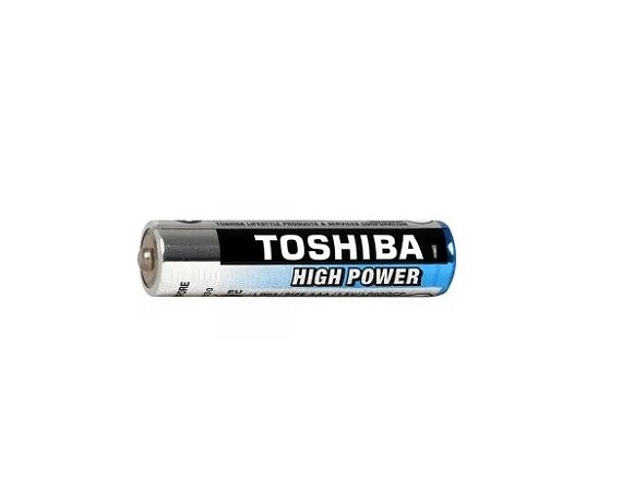 PILHA ALCALINA AAA TOSHIBA LR03GCP