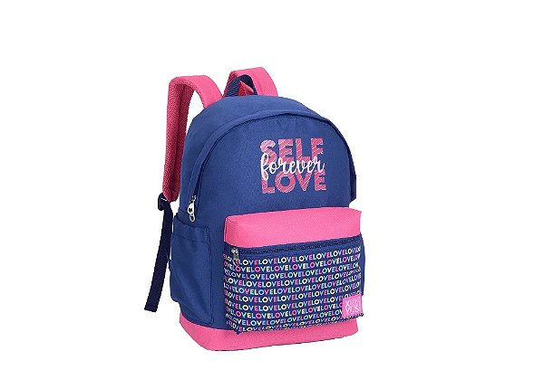 MOCHILA 16 SELF LOVE - 14365 - ARTIGO ESCOLAR