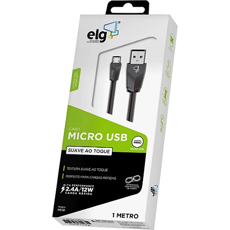 CABO MICRO USB 1M ELG M510