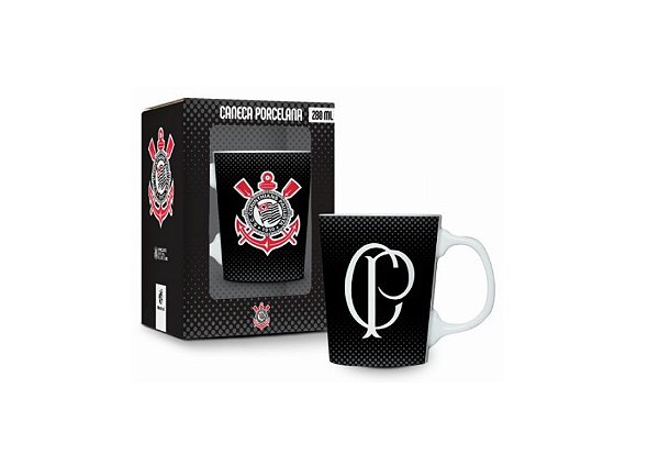 CANECA PORCELANA PREMIUM TIMES - CORINTHIANS