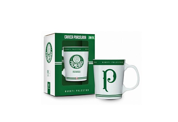 CANECA PORCELANA PREMIUM TIMES - PALMEIRAS