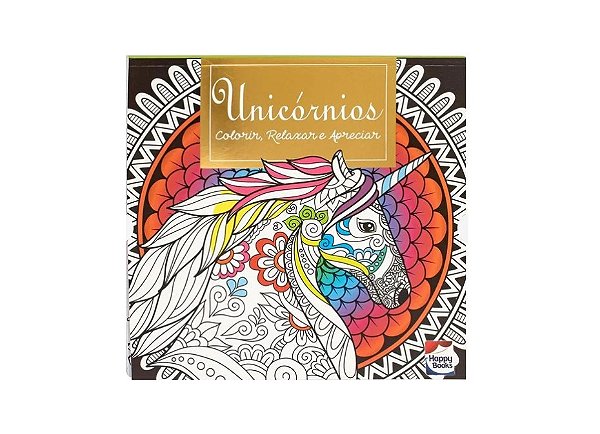 COLORIR, RELAXAR E APRECIAR: UNICORNIOS