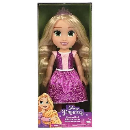 BONECA TODDLER PRINCESAS 38CM RAPUNZEL