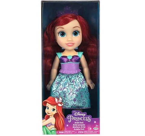 BONECA TODDLER PRINCESAS 38CM ARIEL