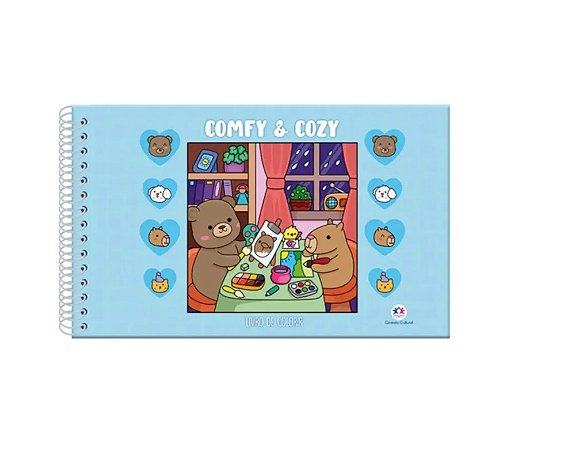 LIVRO INF. COLORIR C. CULTURAL COMFY AND COZY(E)