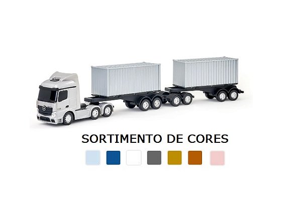MERCEDES BENZ ACTROS RODOTREM CONTAINER