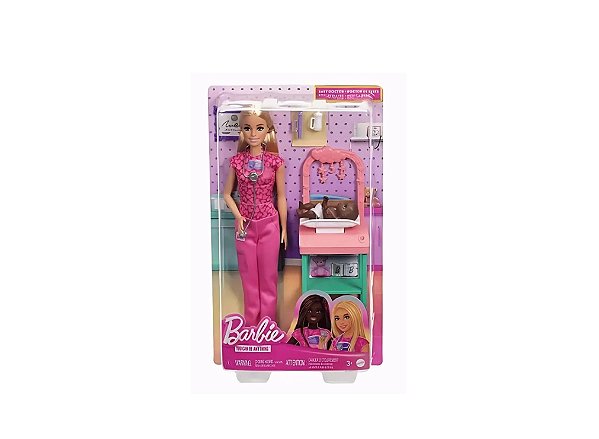 JCR71 BARBIE I CAN BE PLAYSET PROFISSOES SORTIMENTO