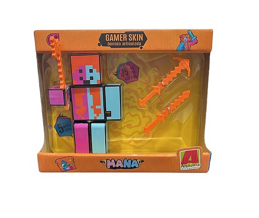 BONECO 15 CM. C/ 3 ACES. - MANA GAMER - PDV