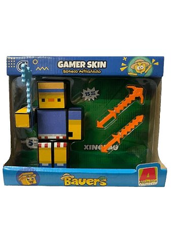 BONECO 15 CM. C/ 3 ACES. - XINGLAU - PDV