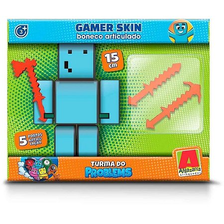 BONECO 15 CM. C/ 3 ACES. - PROBLEMS - PDV