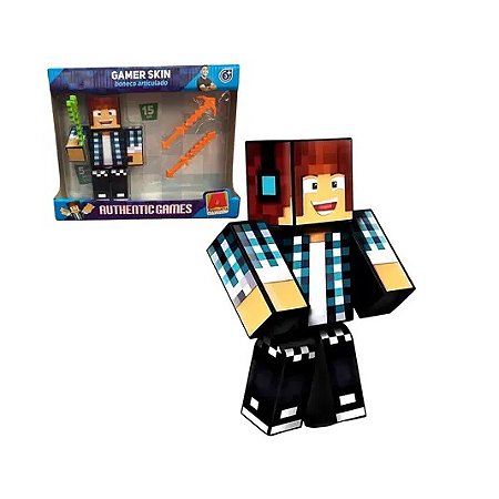 BONECO 15 CM. C/ 3 ACES. - AUTHENTIC G. - PDV