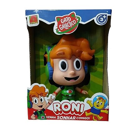 BONECO VINIL - GATO GALACTICO - 15 CM