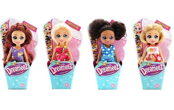 DREAMEEZ MINI FASHION DOLL FASHION 12CM