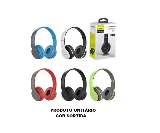 HEADPHONE BLUETOOTH KAPBOM MOD.KA-916B