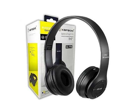 HEADPHONE BLUETOOTH KAPBOM MOD.KA-916