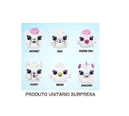 F0166-1 FUN PELUCIA NEON SURPRESA PARA KIT PINTAR AIRBRUSH