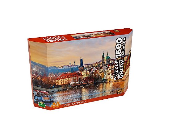 QC 1500 PCS PANORAMA - POR DO SOL EM PRAGA