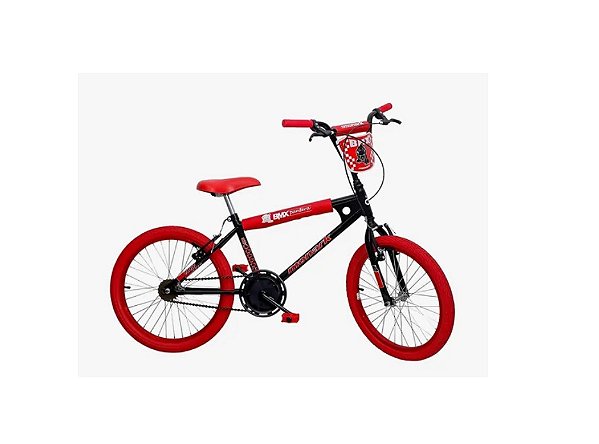 BMX 20 PANTERA-PRETA/VERMELHA