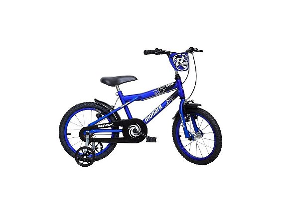 BMX R 16 PRETA/AZUL