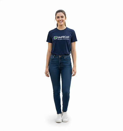 Camisetas Babylook Femina - 95% Algodão + 5% Elastano