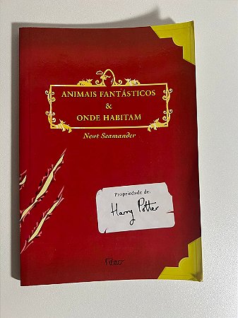 Animais fantásticos e onde habitam - Newt Scamander
