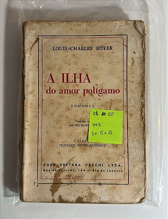 A ilha do amor polígamo - Louis-Charles Royer