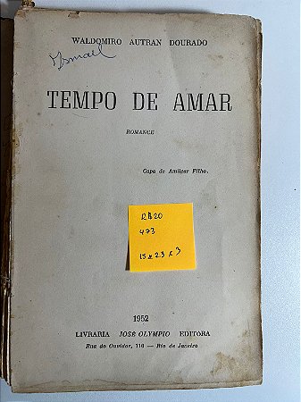 Tempo de amar - Waldomiro Autruan Dourado