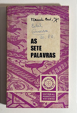 As sete palavras - Ramón Cue